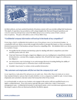 Crosbie - FAQs for Business Owners Crosbie - FAQs for Business Owners